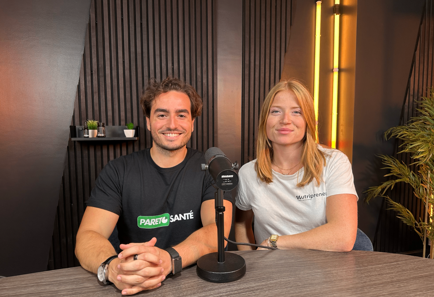 Flavio et Meryl, fondateurs de Pareto Santé